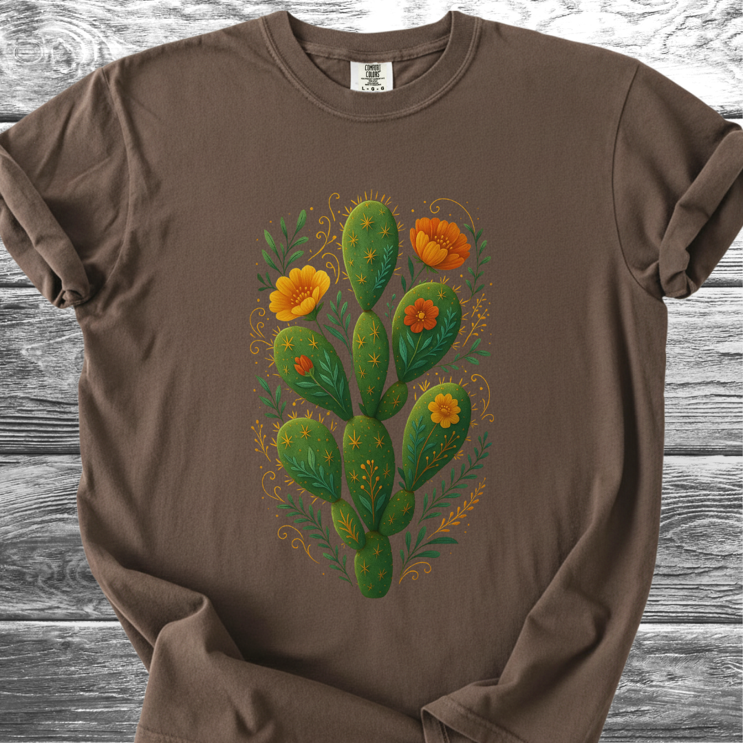 Cactus Cute Flowers TShirt