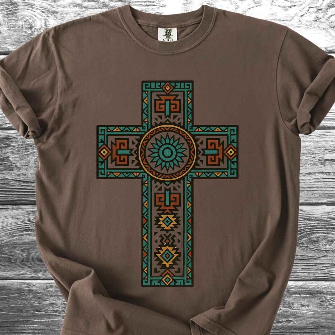 Tribal Cross TShirt