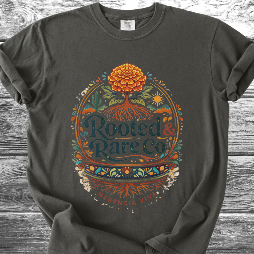 Rooted & Rare Co. Herencia Viva TShirt