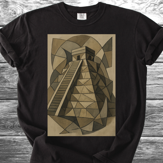 Abstract Chichén Itzá TShirt
