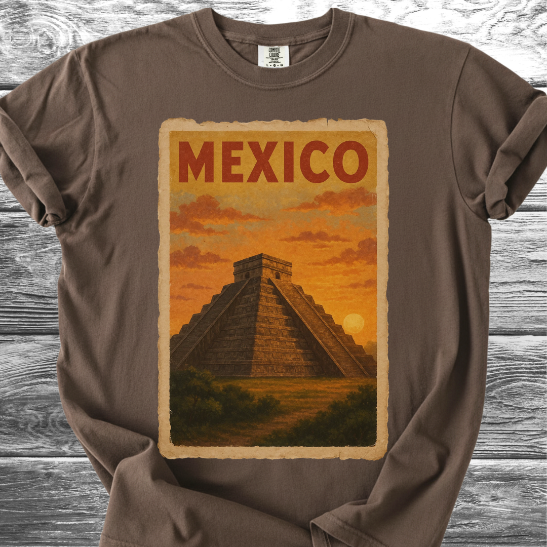 Mexico Chichén Itzá Sunset TShirt