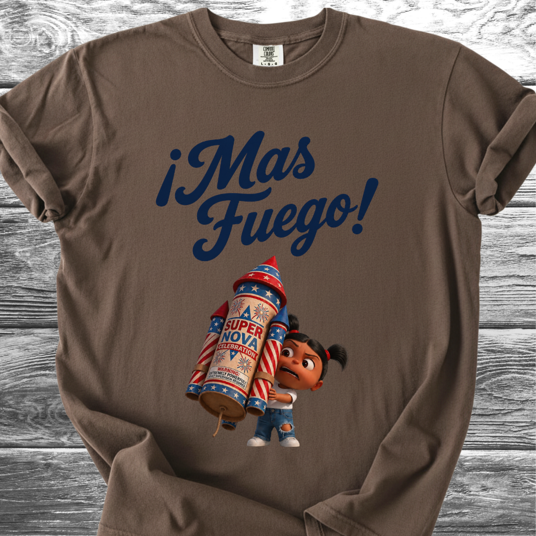 Mas Fuego Bebé 4th TShirt