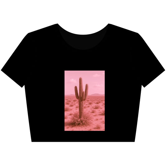 Women’s Poly-Cotton Crop Tee