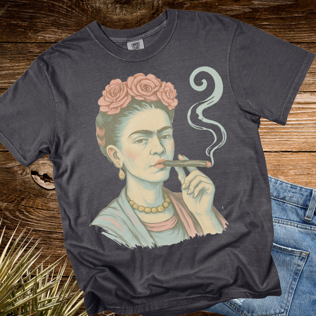 Artist & Her Cigar Pastel TShirt