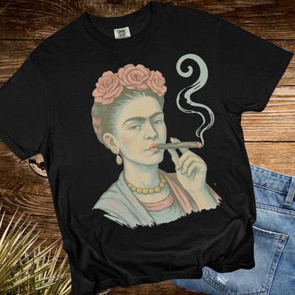 Artist & Her Cigar Pastel TShirt