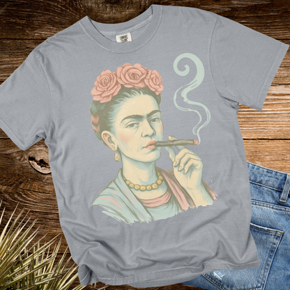 Artist & Her Cigar Pastel TShirt
