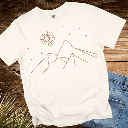 Nighttime Mountains TShirt