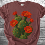 Cactus with Red Flowers TShirt