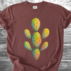 Cactus Neon Artistic TShirt
