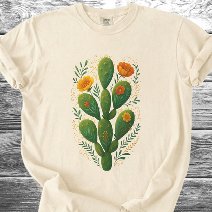 Cactus Cute Flowers TShirt
