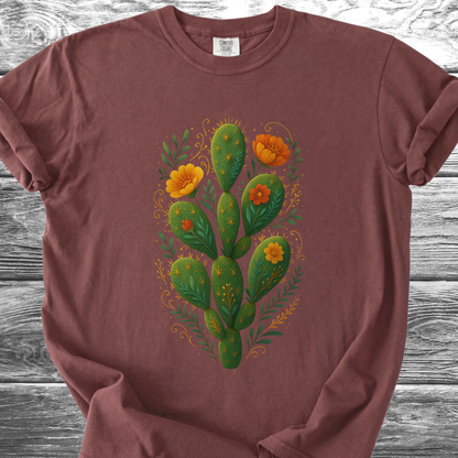 Cactus Cute Flowers TShirt