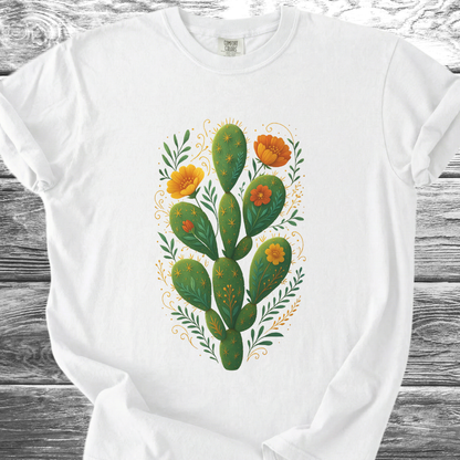 Cactus Cute Flowers TShirt