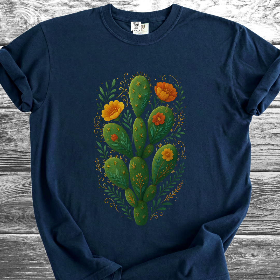 Cactus Cute Flowers TShirt