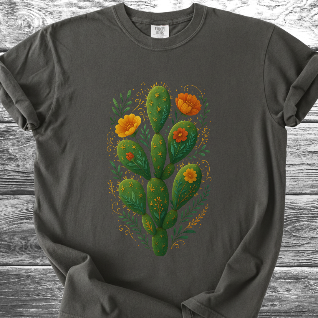 Cactus Cute Flowers TShirt