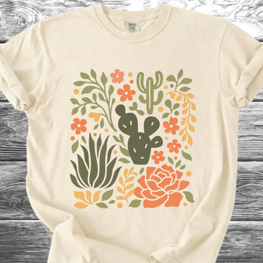 Cactus Mosaic TShirt
