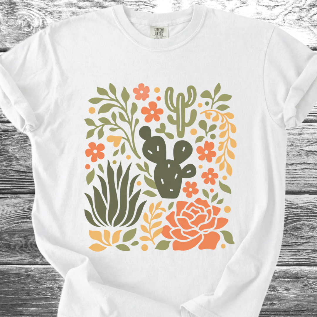 Cactus Mosaic TShirt