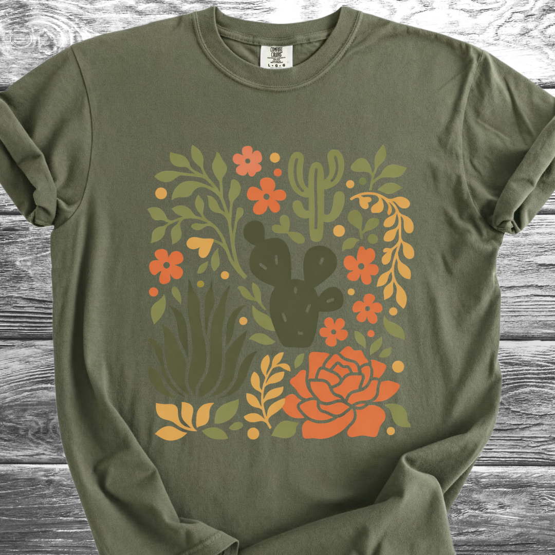 Cactus Mosaic TShirt