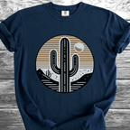 Cactus At Sunset Graphic TShirt