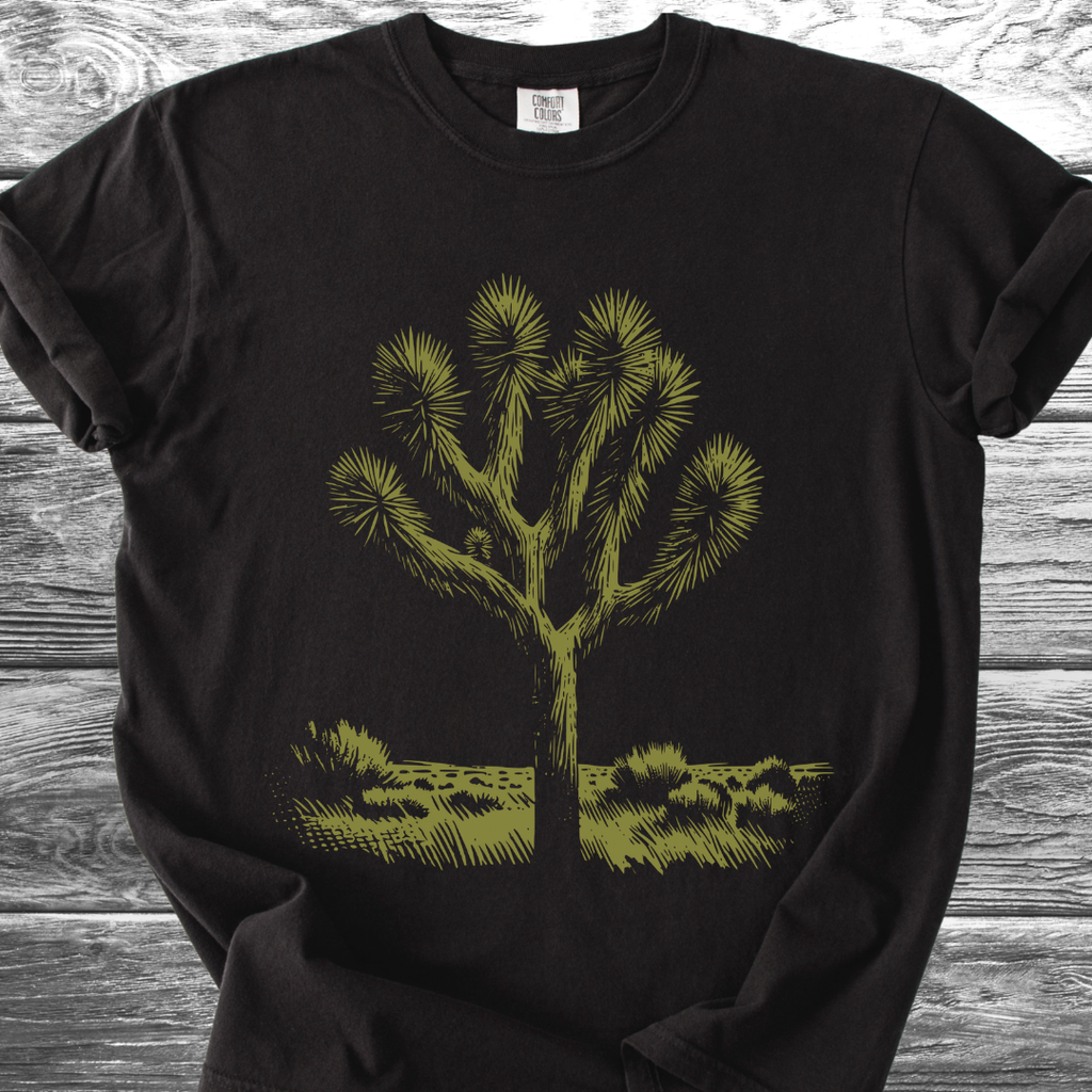 Cactus Green Silhouette TShirt