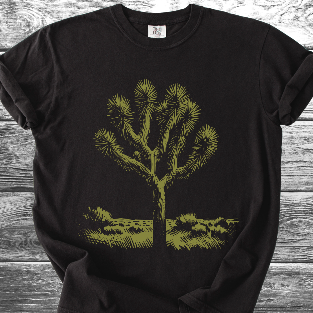Cactus Green Silhouette TShirt