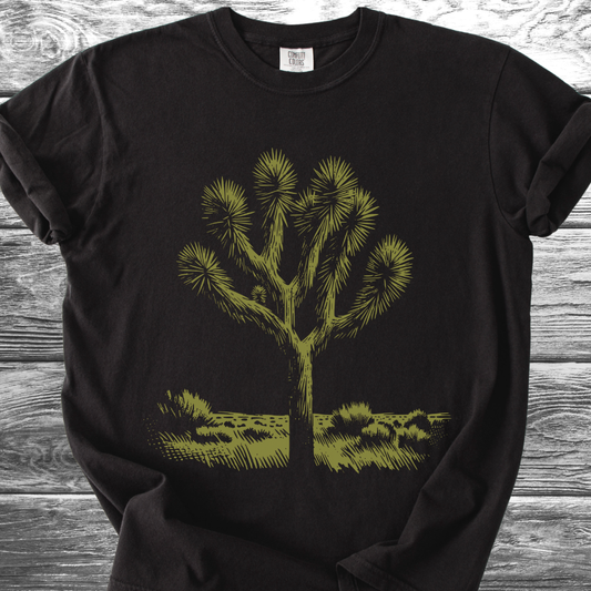 Cactus Green Silhouette TShirt