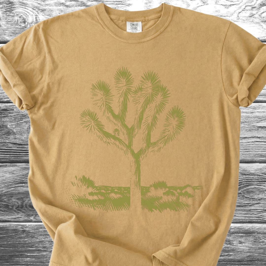 Cactus Green Silhouette TShirt