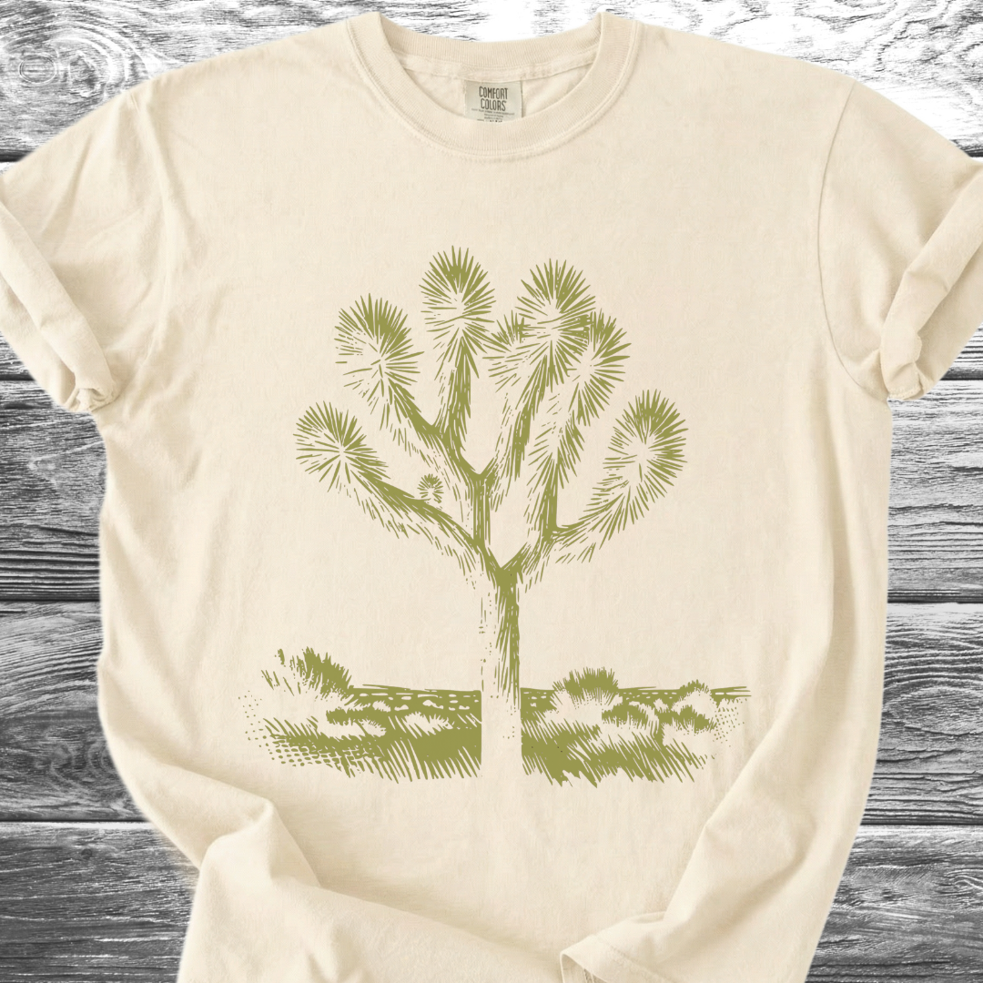 Cactus Green Silhouette TShirt