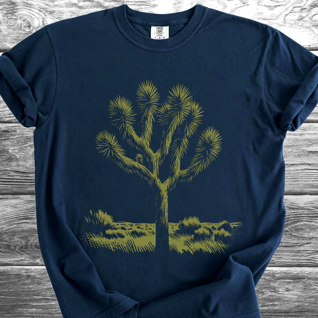 Cactus Green Silhouette TShirt