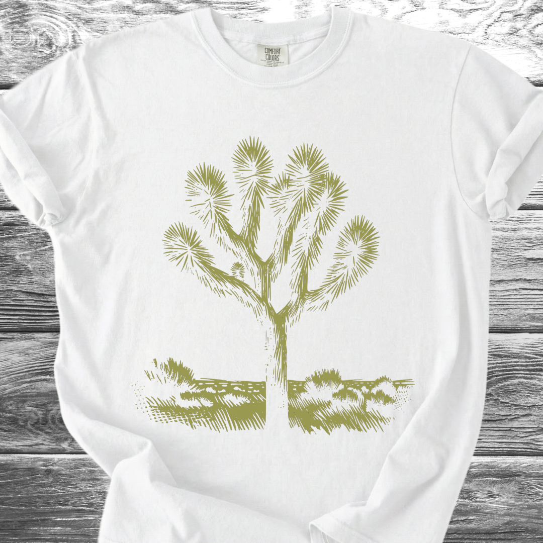 Cactus Green Silhouette TShirt