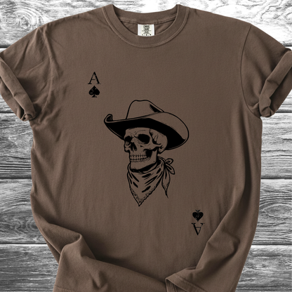 Ace Cowboy Skull TShirt