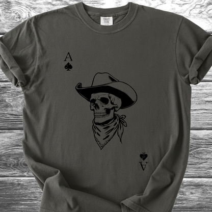 Ace Cowboy Skull TShirt