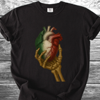 Mexico Heart Skull TShirt