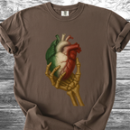 Mexico Heart Skull TShirt