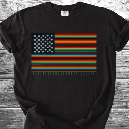 American Flag Mexico Style TShirt