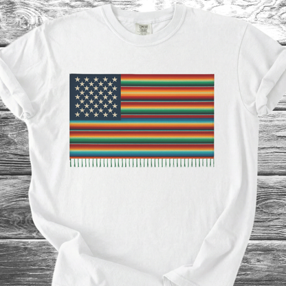 American Flag Mexico Style TShirt