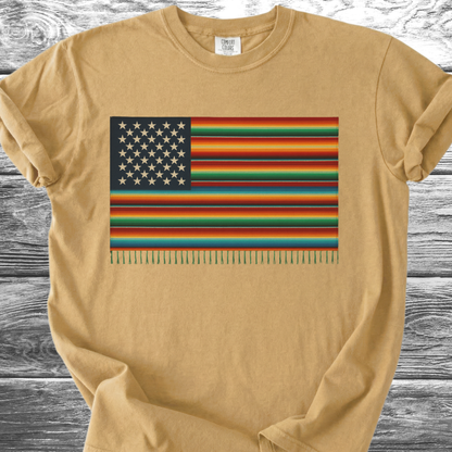 American Flag Mexico Style TShirt