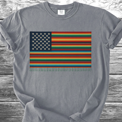 American Flag Mexico Style TShirt