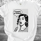 GASPS in Spanish TShirt