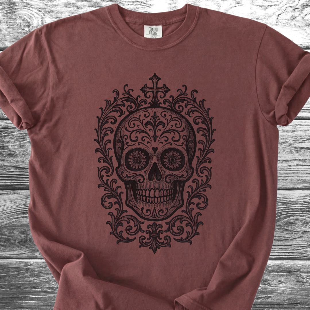 Dia De Los Muertos Skull TShirt