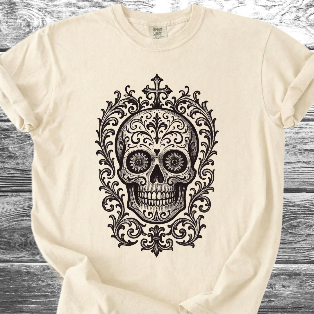 Dia De Los Muertos Skull TShirt