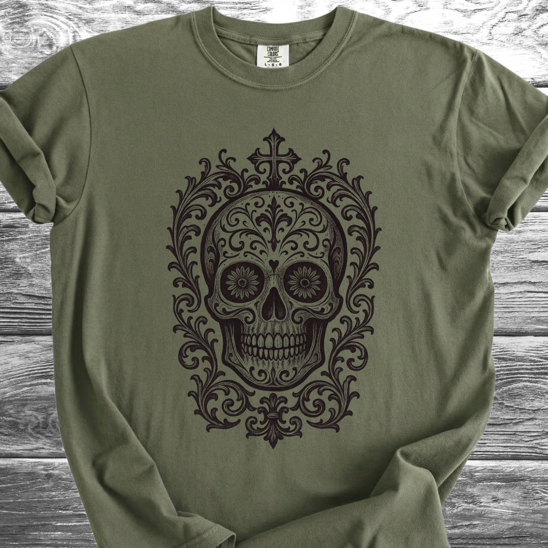 Dia De Los Muertos Skull TShirt