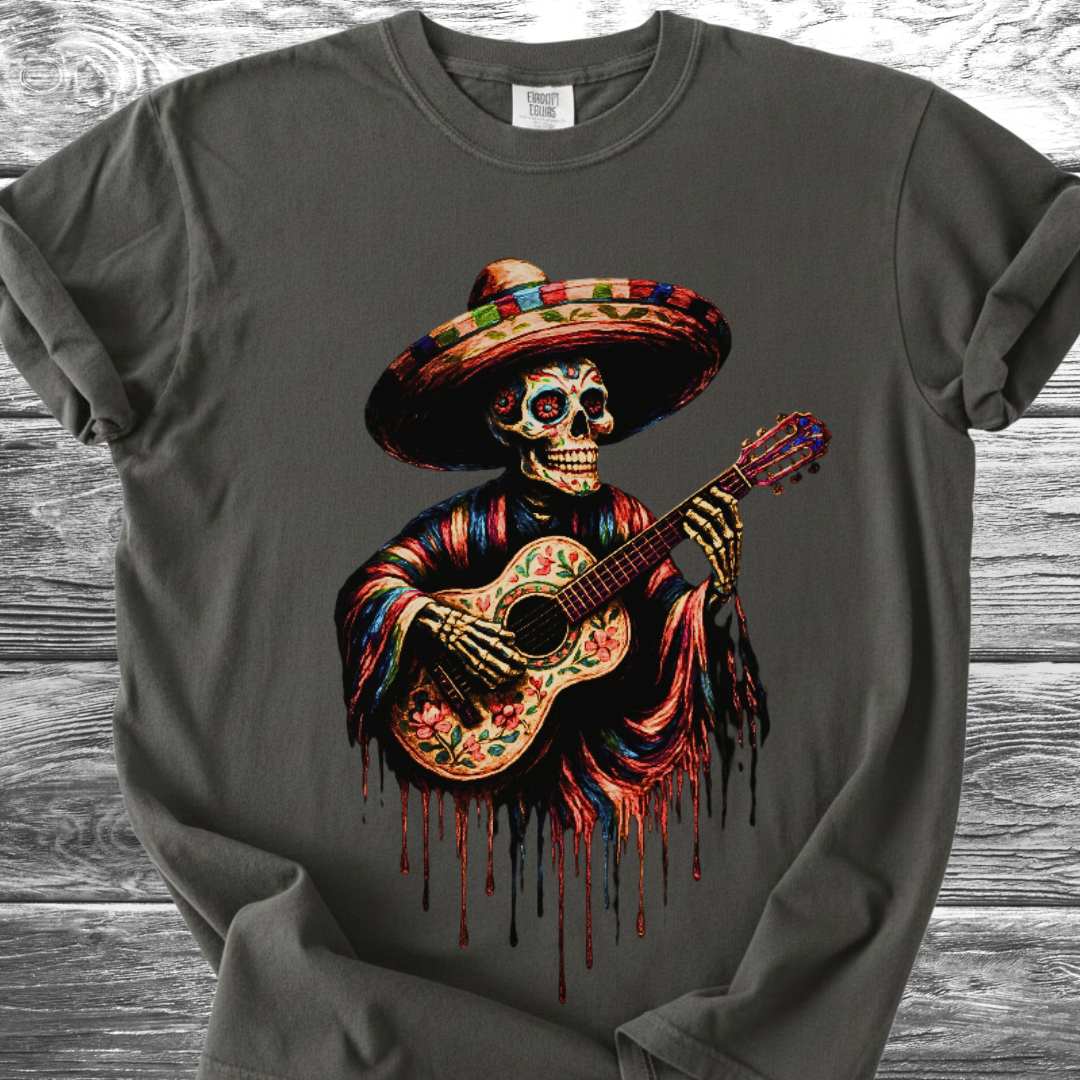 Dia De Los Guitarra TShirt