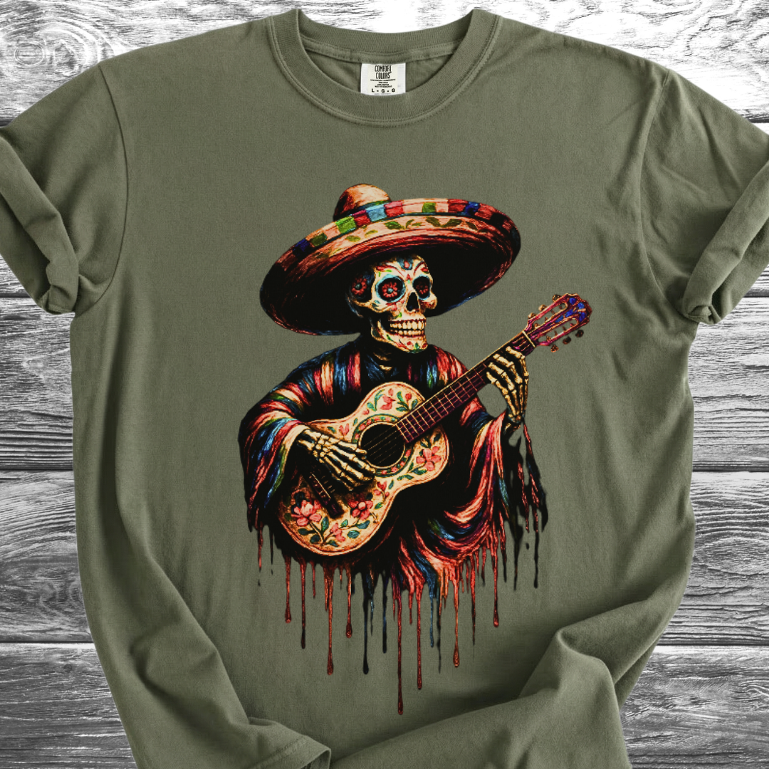 Dia De Los Guitarra TShirt