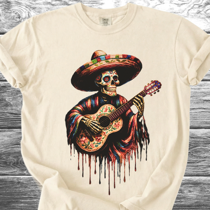 Dia De Los Guitarra TShirt