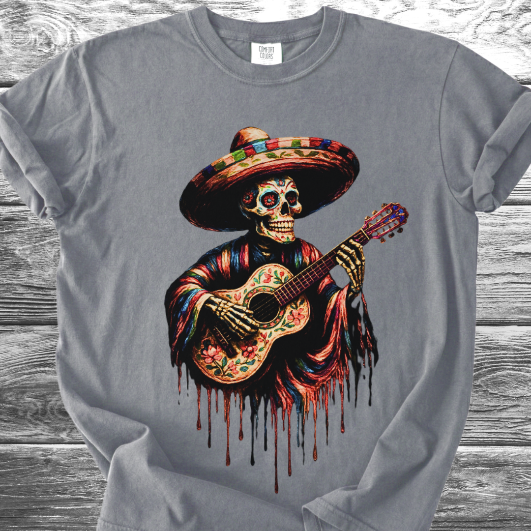 Dia De Los Guitarra TShirt