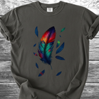 Vibrant Feather TShirt