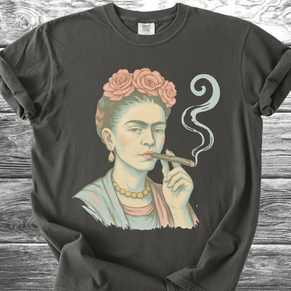 Artist & Her Cigar Pastel TShirt