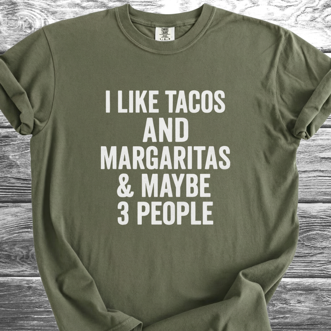 I Like Tacos & Margaritas TShirt