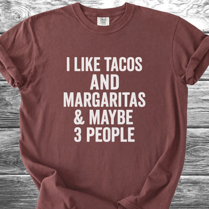 I Like Tacos & Margaritas TShirt