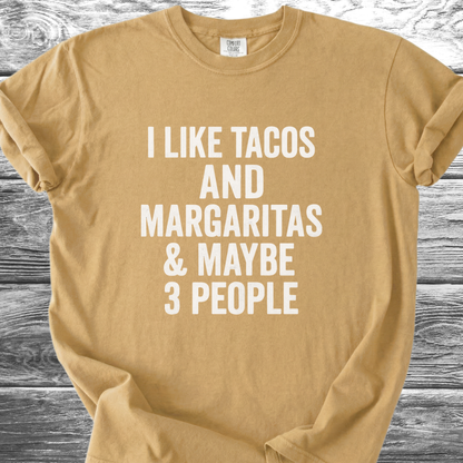 I Like Tacos & Margaritas TShirt